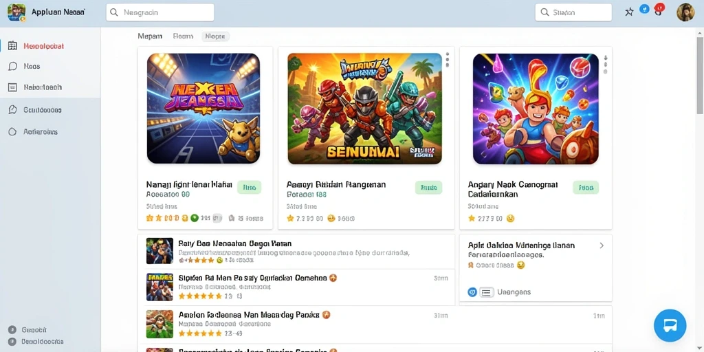 Tangkapan layar dari mode multiplayer yang penuh dengan aksi.