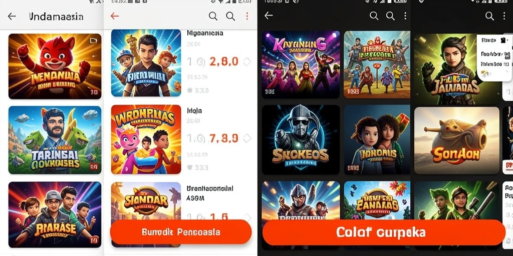 Screenshot aplikasi 3 memperlihatkan fitur komunitas yang aktif.